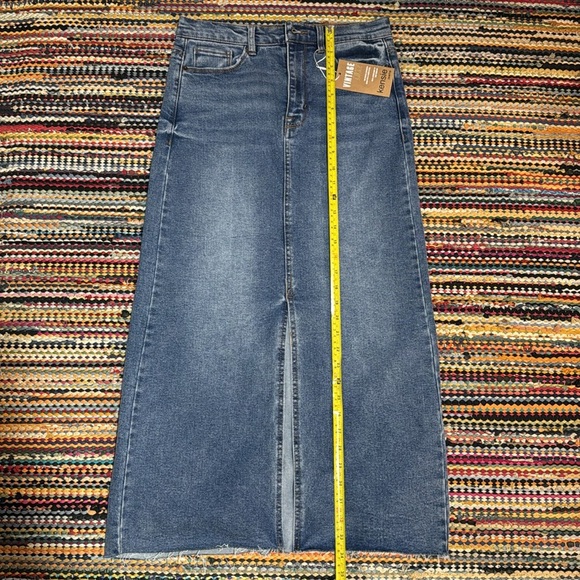 NWT Kensie The High Rise midi Jean vintage luke jean skirt  Sizes 2/26e - Picture 13 of 15